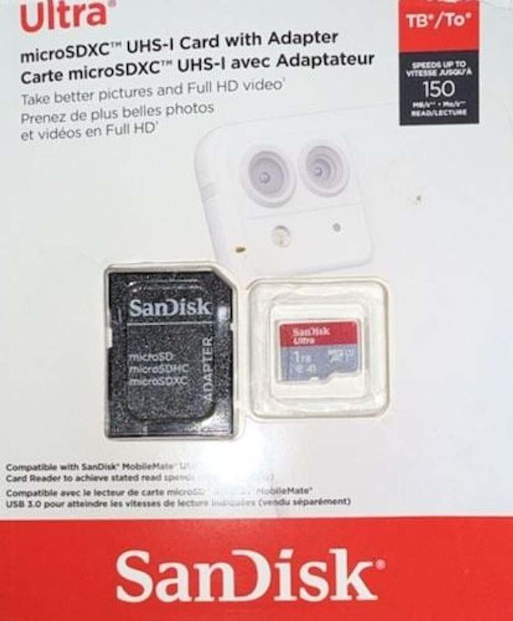 SanDisk Ultra microSD with SD Adapter - 1TB